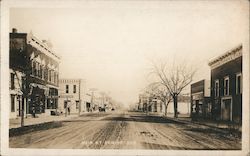 Main Street De Witt, NE Postcard Postcard Postcard