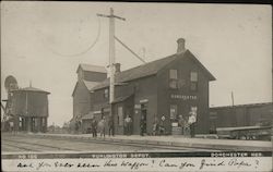 Burlington Depot Postcard