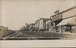 Main Street Belden, NE Postcard Postcard Postcard