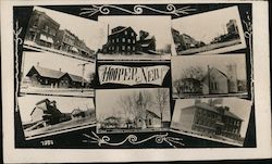 Hooper Nebraska MultiView Postcard