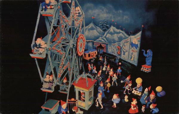 Carnival of the Gnomes - Beautiful Rock City atop Lookout Mountain Chattanooga Tennessee