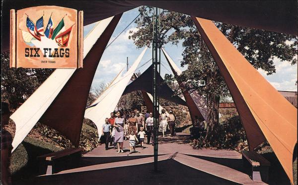 Toward Mexico, Six Flags over Texas Amusement Parks