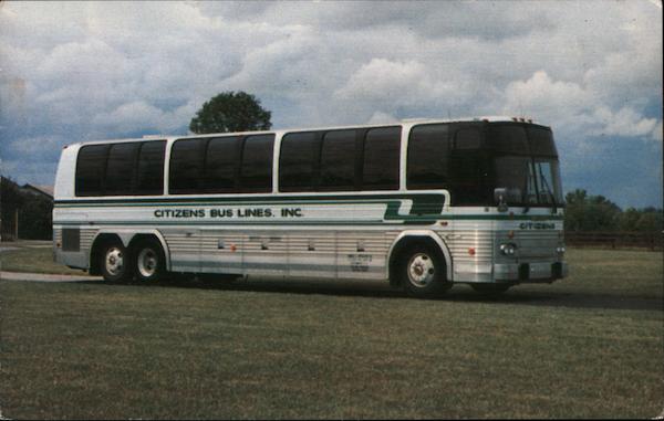 Citizens Bus Lines, Inc. Greenwood South Carolina Buses