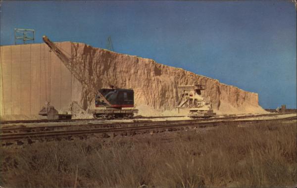 Mountain of Sulphur Freeport Texas