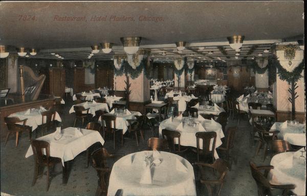 Restaurant, Hotel Planters Chicago Illinois