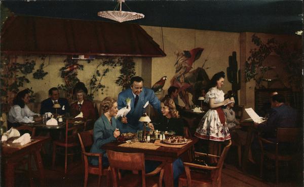 Al Williams' world famouse Papagayo Room San Francisco California