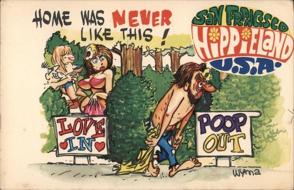 Hippieland, U.S.A. San Francisco California