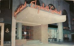 The Elizabeth Carteret Hotel, "The Center of Town" Postcard