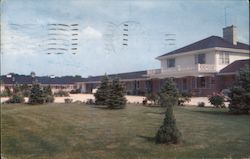 Du Wayne Motel Postcard