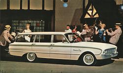 1961 Ford Falcon Fordor Wagon Postcard