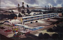 Modernaire Hotel Postcard