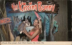 Miracl Strip Jungle Land, The Kissing Bunny Postcard