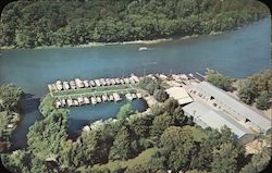 Marina in Saugatuck, Michigan Postcard