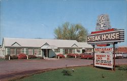 Steak House Restaurant Postcard