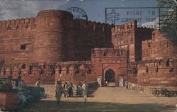 Amar Singh Gate (Agra Fort) India Postcard Postcard Postcard