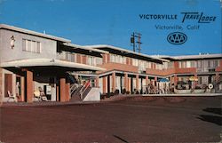 Victorville TraveLodge Postcard