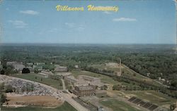 Aerial Views of Villanova Unieversity Postcard
