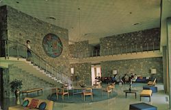 Great Hall, American Airlines Stewardess College Postcard