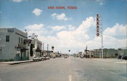 Van Horn, Texas Postcard