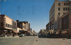 Central Avenue Great Falls, MT Postcard Postcard Postcard