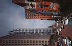 Houston Street looking North Postcard