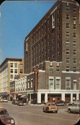 Looking West on Sixth Street, from Nebraska Street Sioux City, IA Postcard Postcard Postcard