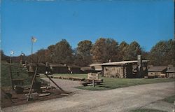 Inside View of Fort Boonsesborough Postcard