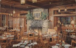 Richardson Grove Lodge Dining Room Postcard