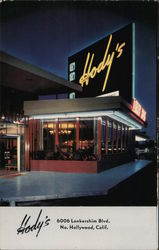 Hody's Restaurant North Hollywood, CA Postcard Postcard Postcard