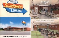 The Schooner Restaurant Postcard