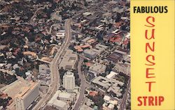 Fabulous Sunset Strip Postcard