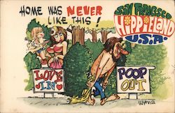 Hippieland, U.S.A. San Francisco, CA Postcard Postcard Postcard