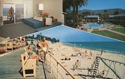 Scenes at The Miramar Postcard