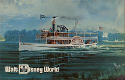Cruising by Excursion Steamer, Walt Disney World Pre-Opening Orlando, FL Postcard Postcard Postcard