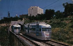 World's First Private Subway Postcard