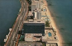 Doral and Other Hotels on Miami Beach Postcard