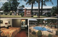 The Springs Motel Postcard