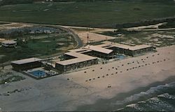 Aerial view of Litchfield Inn & Beach Club Litchfield Beach, SC Postcard Postcard 