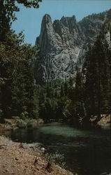 Sentinel Rock Yosemite National Park, CA Postcard Postcard Postcard