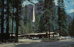Entrance to Yosemite Lodge and Upper Falls Yosemite National Park, CA Postcard Postcard Postcard