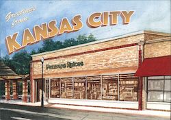 Greetings from Kansas City Postcard