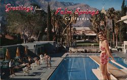 El Mirador Hotel Palm Springs, CA Postcard Postcard 