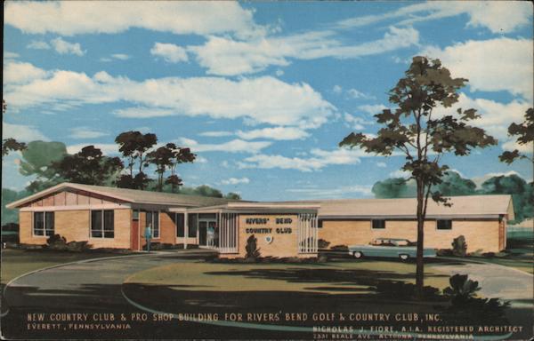 New Country Club & Pro Shop Building for Rivers' Bend Golf & Country Club, Inc. Everett Pennsylvania