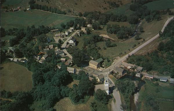 Aerial View of Pawlet Vermont