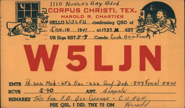 W5LJN Corpus Christi Texas