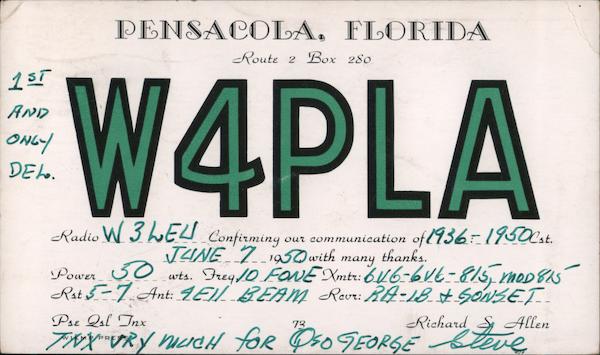 W4PLA Pensacola Florida