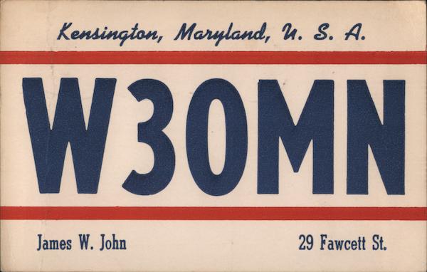W3OMN Kensington Maryland