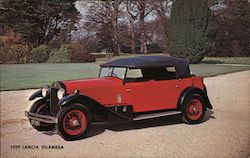 1929 Lancia Dilamda - Hornburg Ford Postcard
