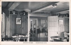 Dining Rooms Homewood Inn Postcard