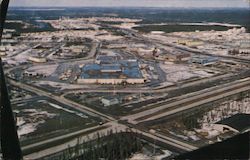 Aerial View of Thompson, Manitoba, Canada Postcard